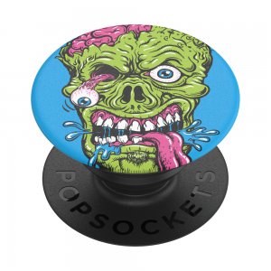 PopSockets PopGrip Gen.2, Brainz, kreslená zombie lebka