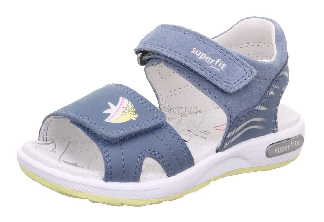 Dětské sandály Superfit 1-006136-8000 Velikost: 27