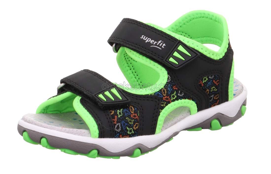 Dětské sandály Superfit 1-009472-0000 Velikost: 33