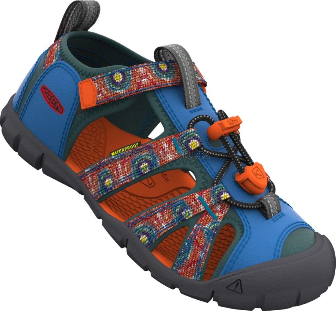 Dětské sandály Keen Seacamp II CNX YOUTH multi/austern Velikost: 38
