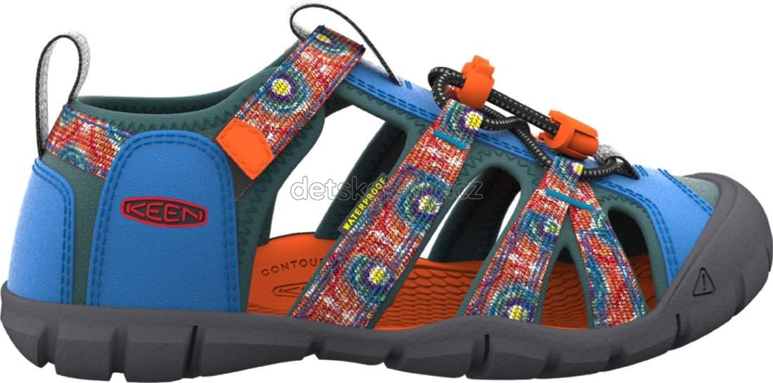 Dětské sandály Keen Seacamp II CNX YOUTH multi/austern Velikost: 38 (obrázek 3)