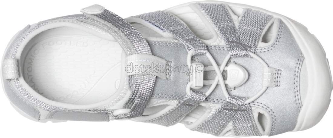 Dětské sandály Keen Seacamp II CNX YOUTH silver/star white Velikost: 36 (obrázek 6)