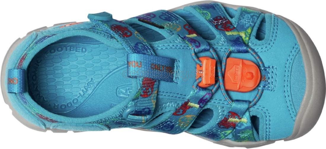 Dětské sandály Keen Seacamp II CNX YOUTH smokey bear/fjord blue Velikost: 37 (obrázek 5)