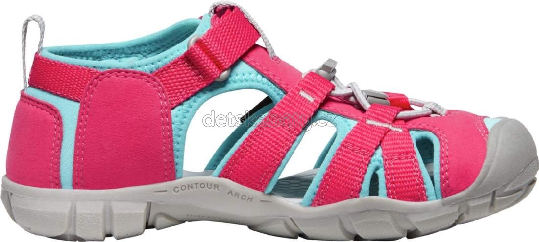 Dětské sandály Keen Seacamp II CNX CHILDREN azalea/ipanema Velikost: 30 (obrázek 3)