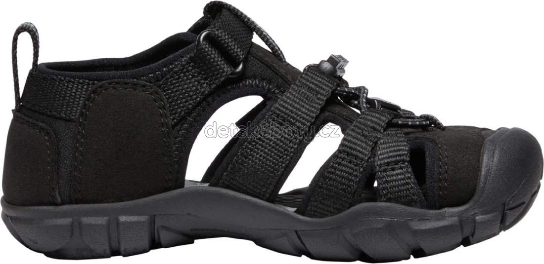 Dětské sandály Keen Seacamp II CNX CHILDREN black/grey Velikost: 29 (obrázek 4)