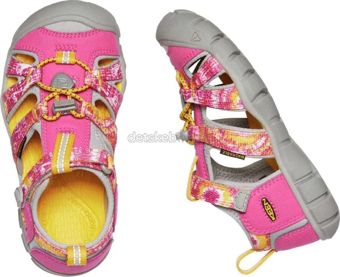 Dětské sandály Keen Seacamp II CNX CHILDREN multi/keen yellow Velikost: 27-28 (obrázek 5)