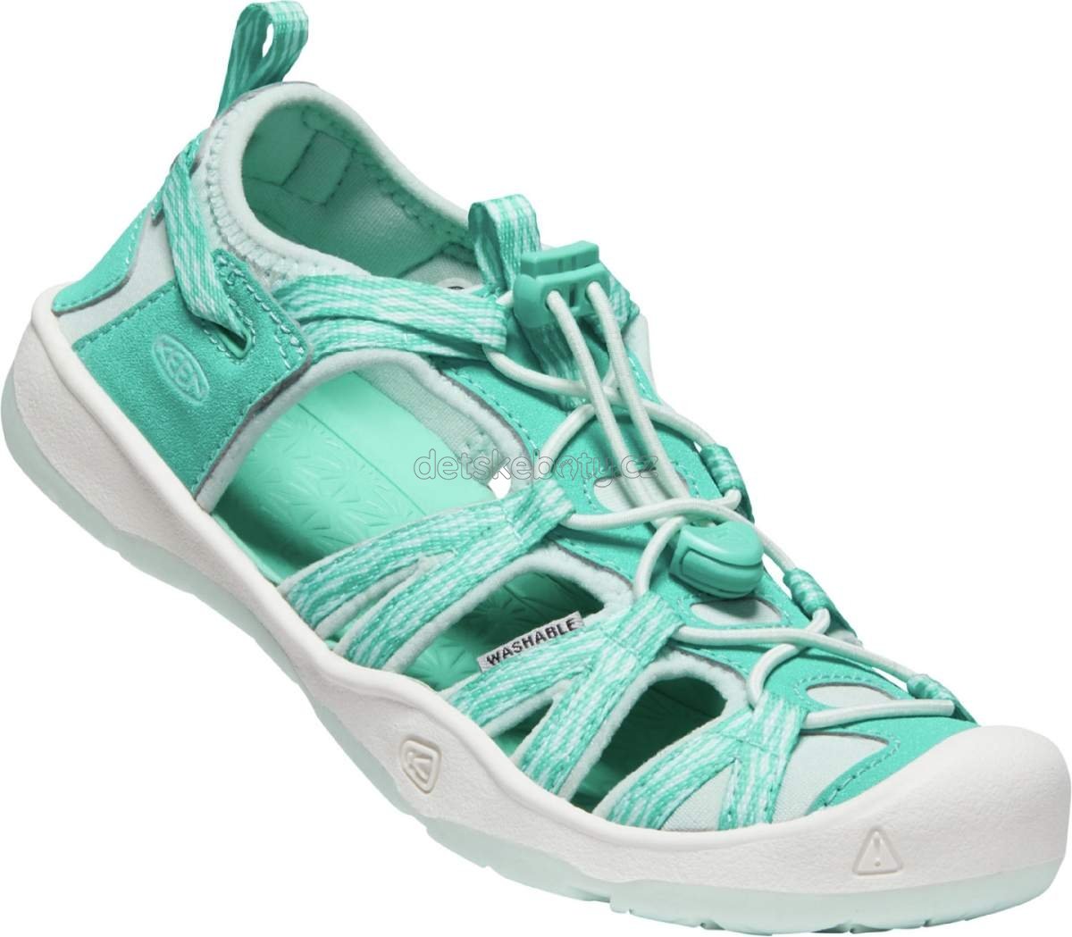 Dětské sandály Keen Moxie Sandal YOUTH waterfall/blue glass