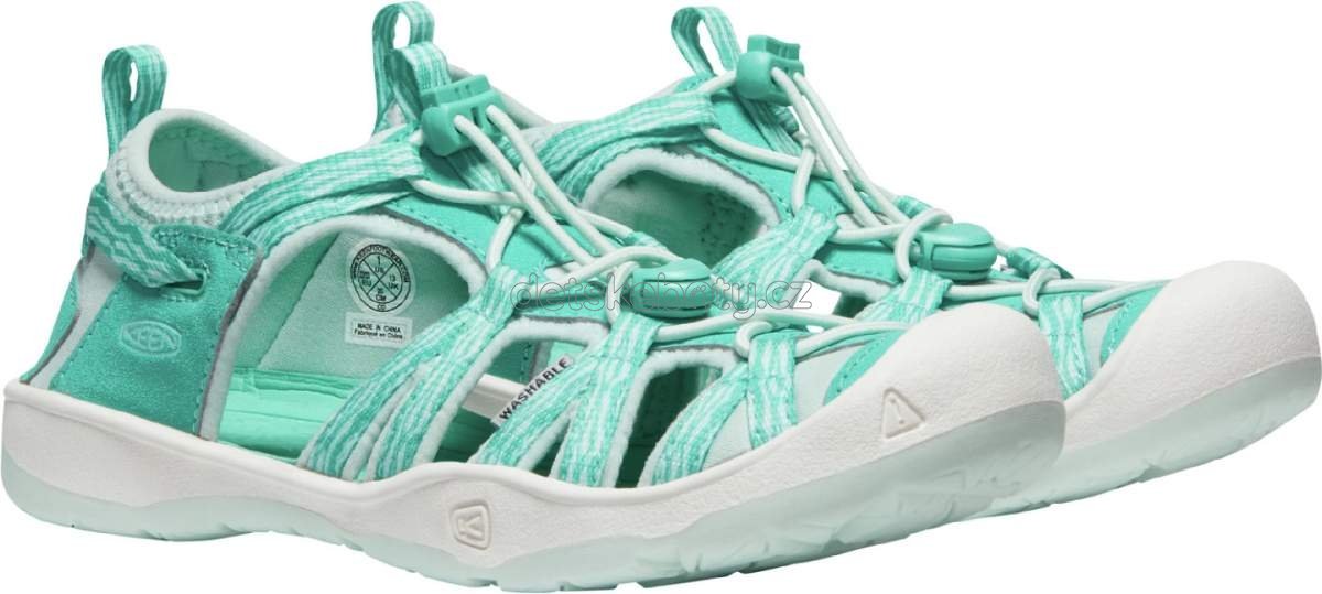 Dětské sandály Keen Moxie Sandal YOUTH waterfall/blue glass Velikost: 36 (obrázek 4)