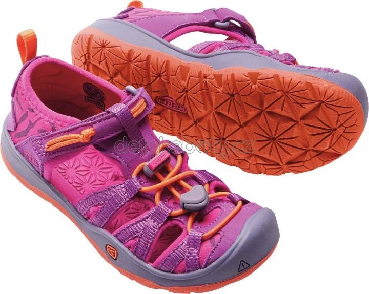 Dětské sandály Keen Moxie Sandal CHILDREN purple wine/nasturtium Velikost: 29 (obrázek 6)