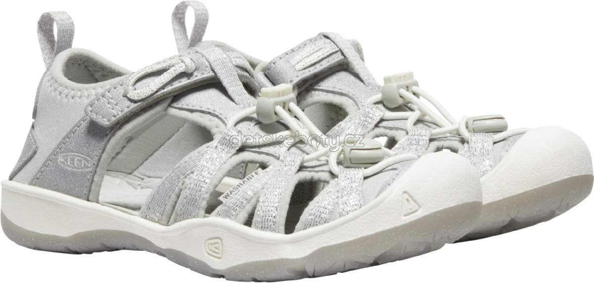 Dětské sandály Keen Moxie Sandal CHILDREN silver Velikost: 30 (obrázek 4)