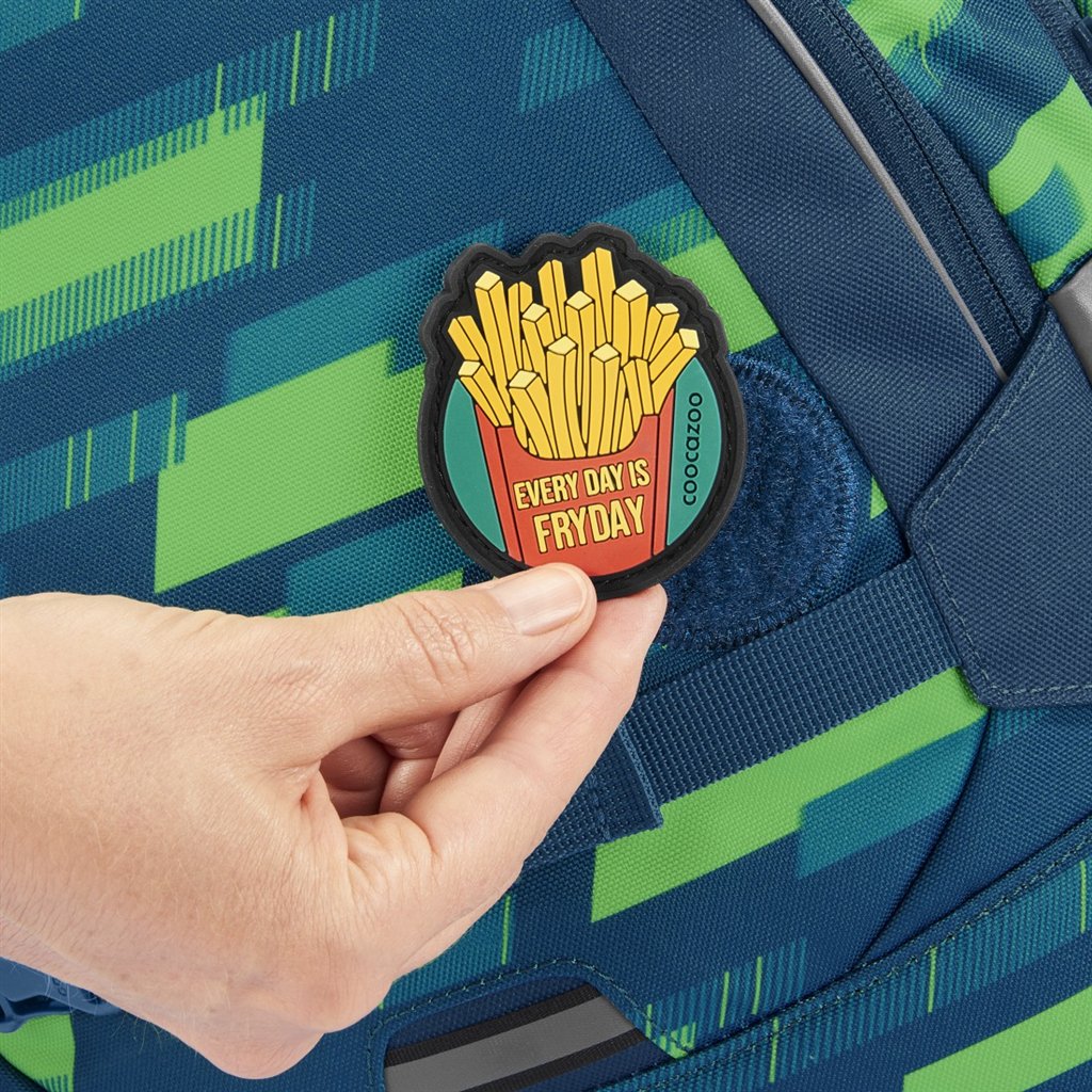 Školní batoh coocazoo MATE, Lime Stripe, certifikát AGR (obrázek 6)