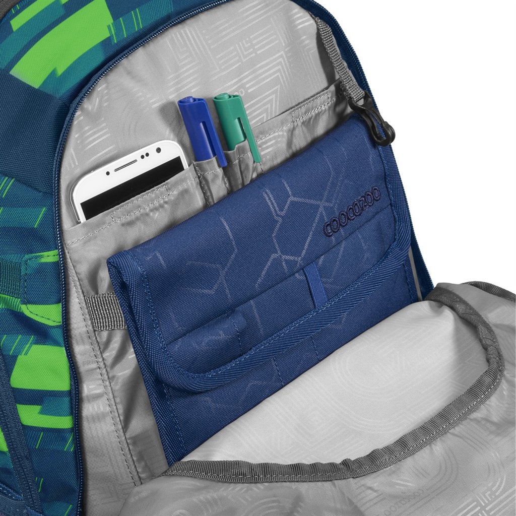 Školní batoh coocazoo MATE, Lime Stripe, certifikát AGR (obrázek 8)