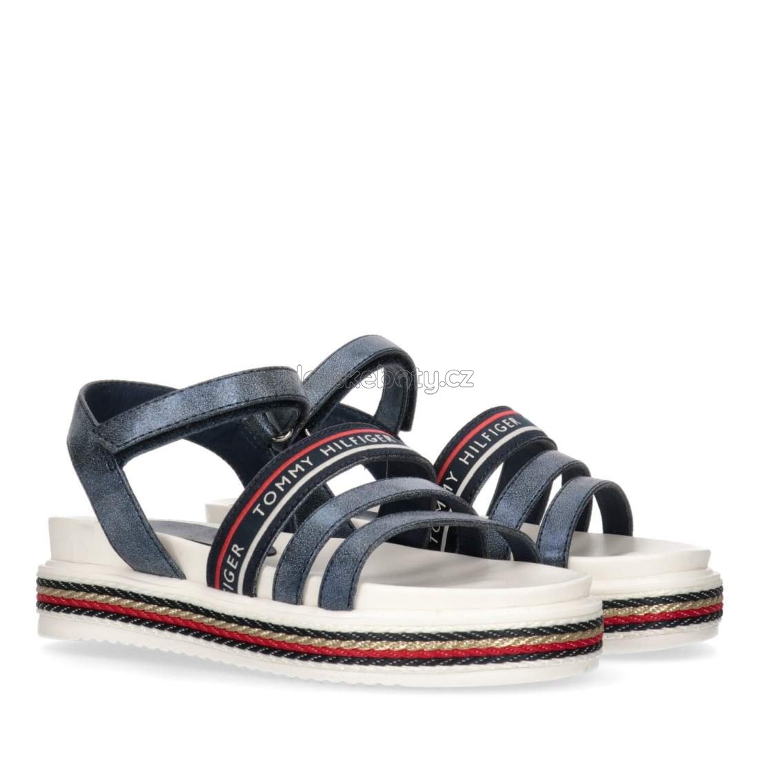 Dětské sandály Tommy Hilfiger T3A2-32763-0568800