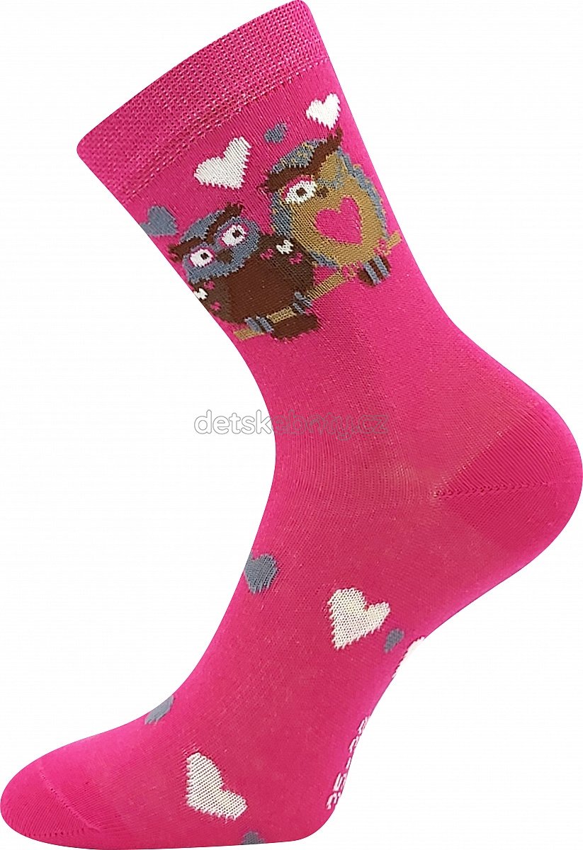 Ponožky Boma 057-21-43 Zamilované sovy