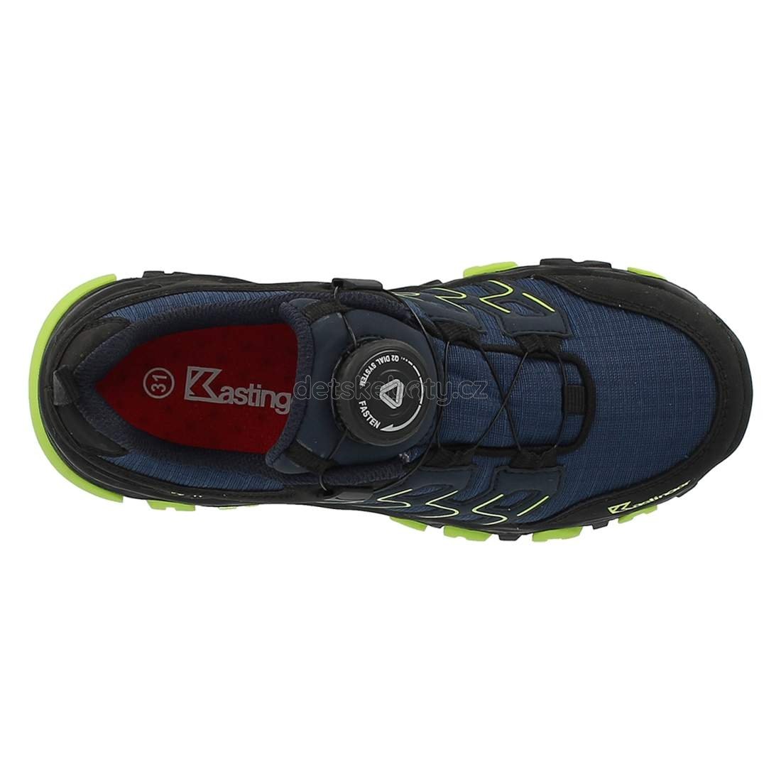 Dětské celoroční boty Kastinger Kari 461 navy/lime Velikost: 30 (obrázek 5)