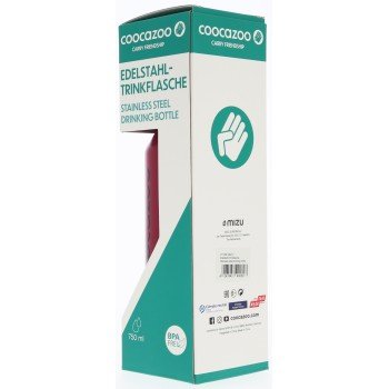 Lahev na pití z nerez oceli coocazoo 0,75 l, vínová (obrázek 3)
