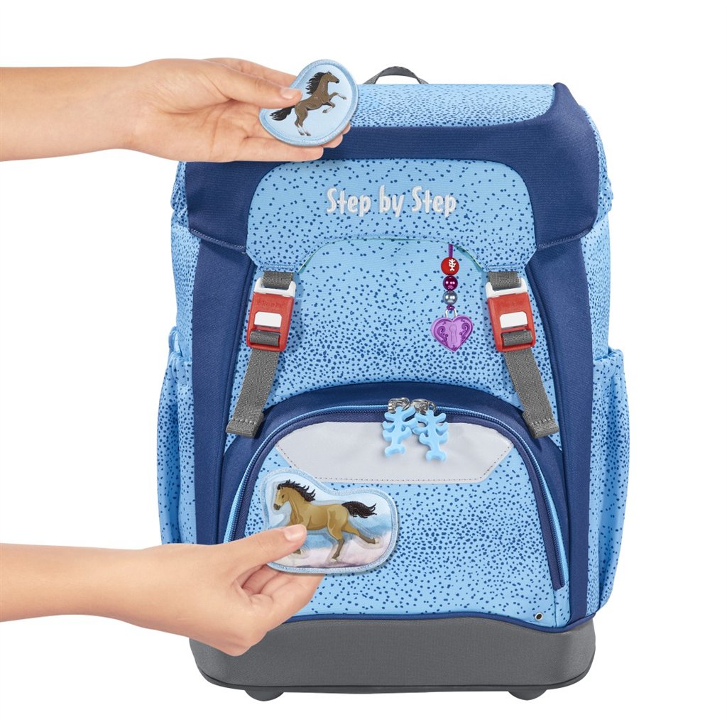 Školní batoh pro prvňáčky – 5dílný set, Step by Step GRADE Koník, AGR (obrázek 8)