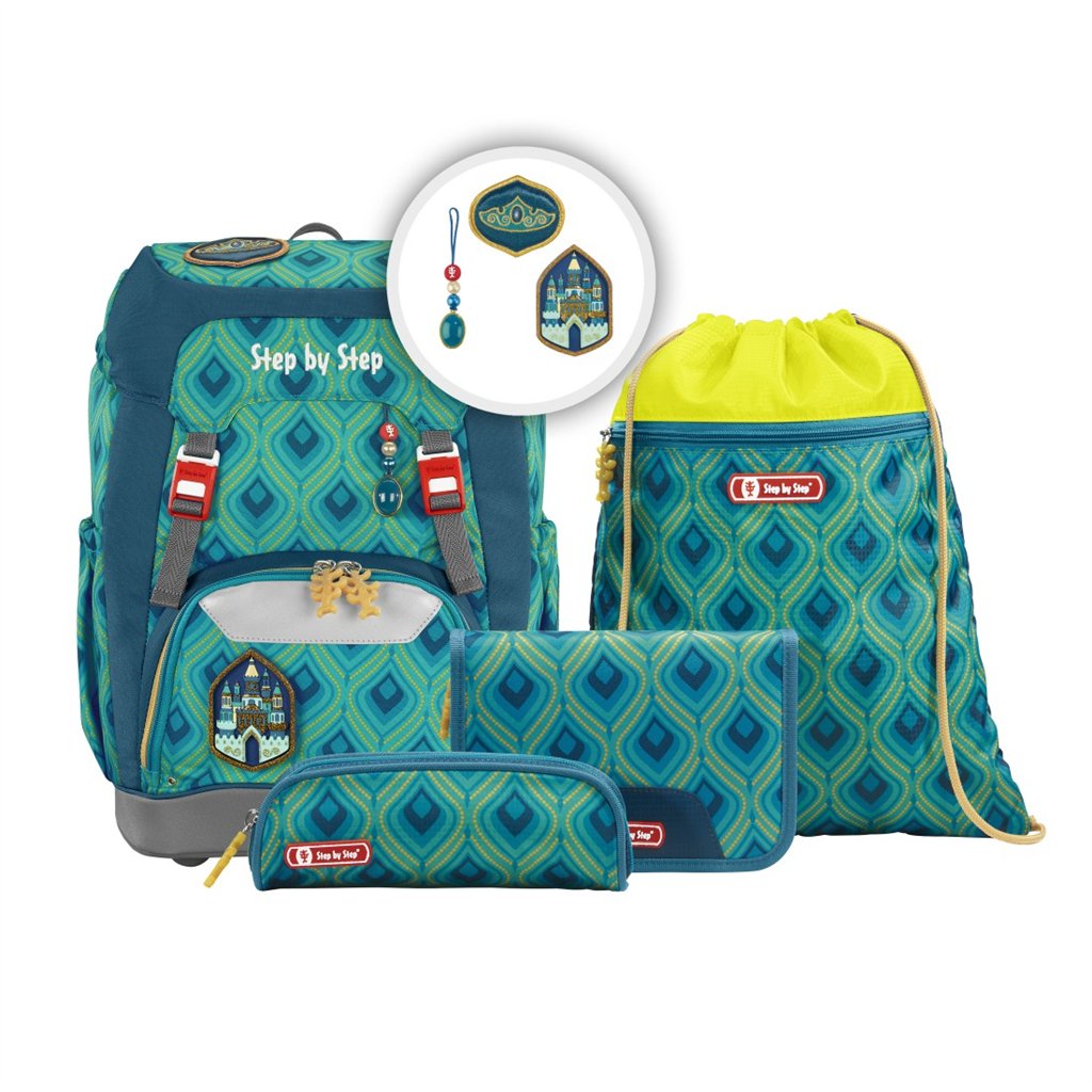 Školní batoh pro prvňáčky – 5dílný set, Step by Step GRADE Kouzelný zámek, AGR (obrázek 11)