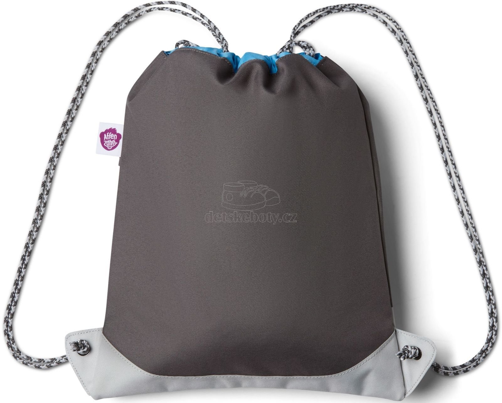 Dětský batůžek Affenzahn Kids Sportsbag Dog-grey (obrázek 4)