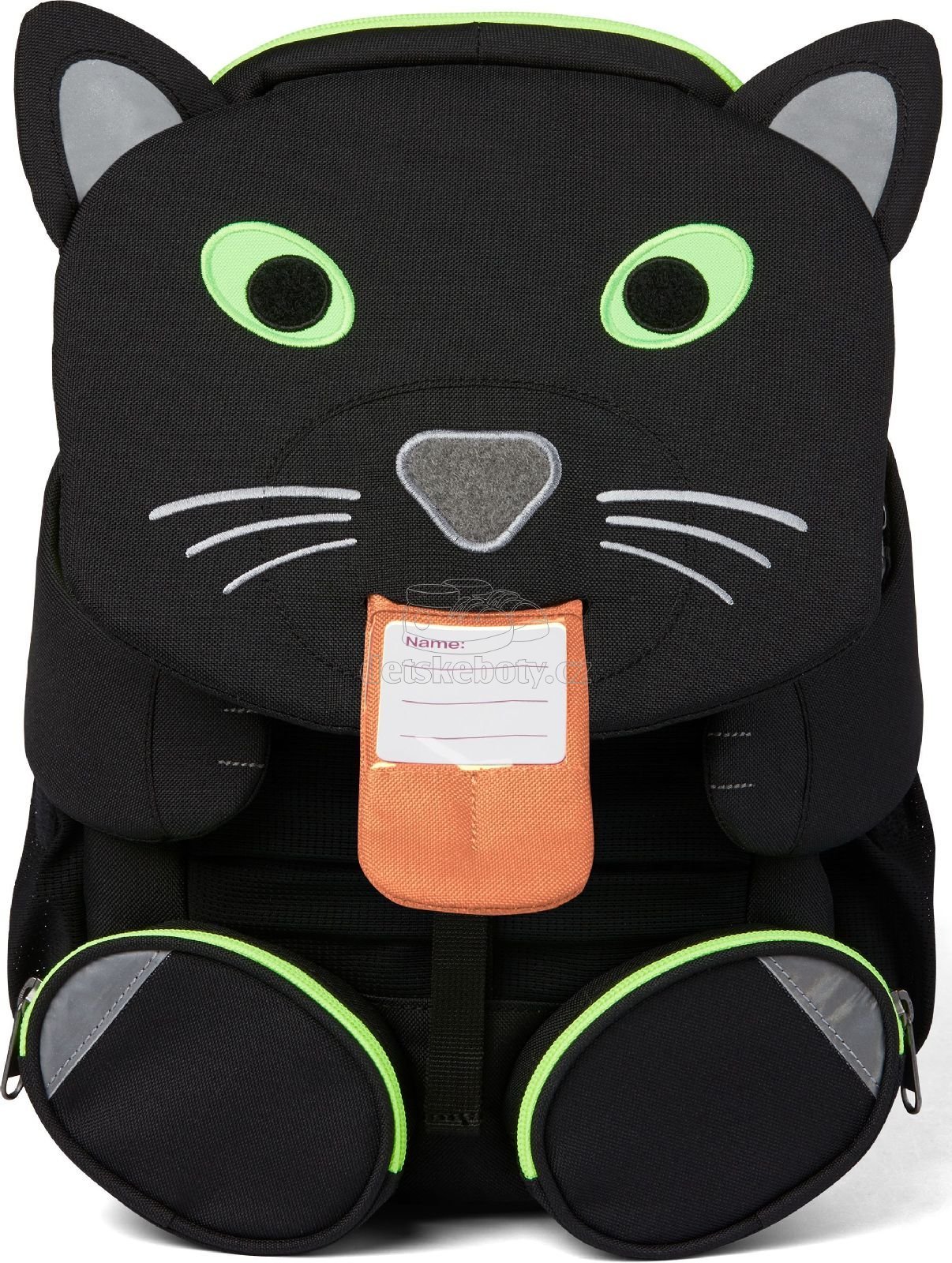 Dětský batoh do školky Affenzahn Panther large – black