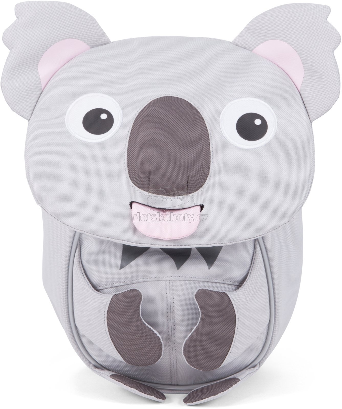 Levně Batůžek pro nejmenší Affenzahn Karla Koala small - grey