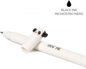 Gumovatelné pero Legami Erasable Pen - Panda - Black