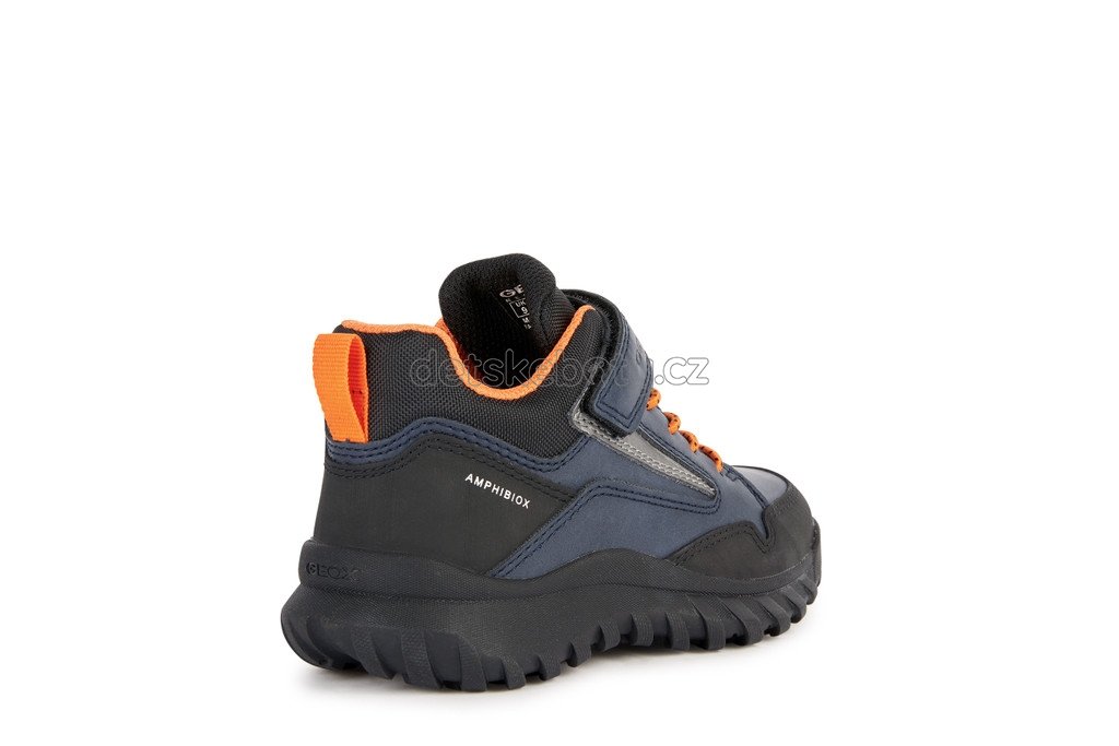 Trekové boty Geox J36L0C 0MEFU C0659 Velikost: 32 (obrázek 4)