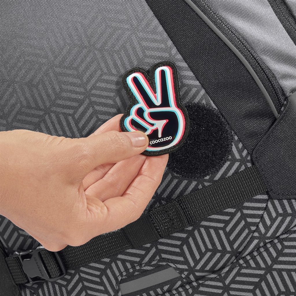 Školní batoh coocazoo MATE, Black Carbon, certifikát AGR (obrázek 6)
