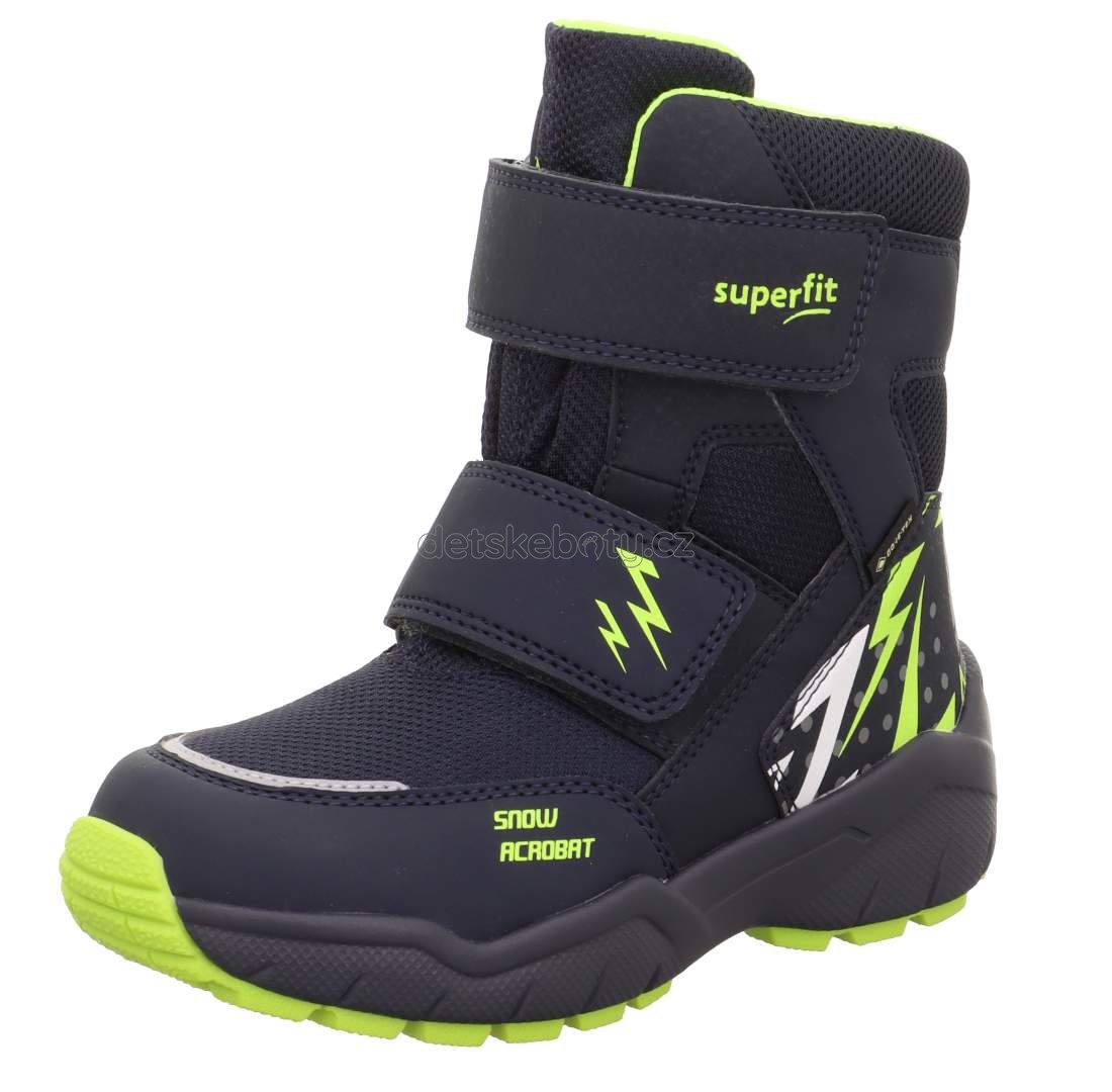 Dětské zimní boty Superfit 1-009167-8010 Velikost: 34