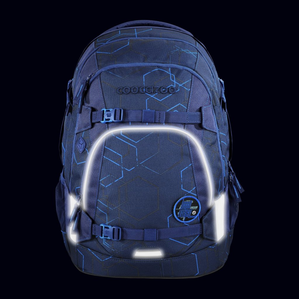 Školní batoh coocazoo MATE, Blue Motion, certifikát AGR (obrázek 11)