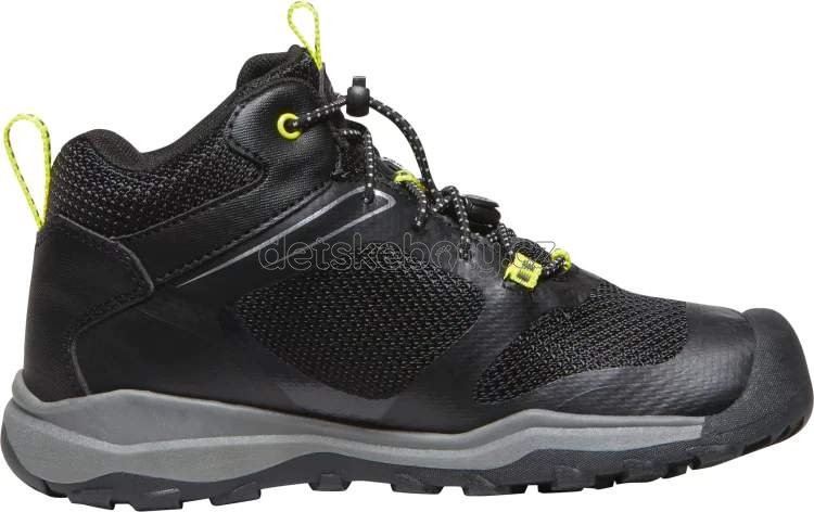Dětské celoroční boty Keen WANDURO MID WP CHILDREN black/silver Velikost: 30 (obrázek 3)