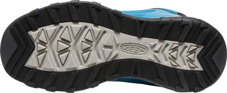 Dětské celoroční boty Keen WANDURO MID WP CHILDREN fjord blue/fuchsia purple Velikost: 31 (obrázek 3)