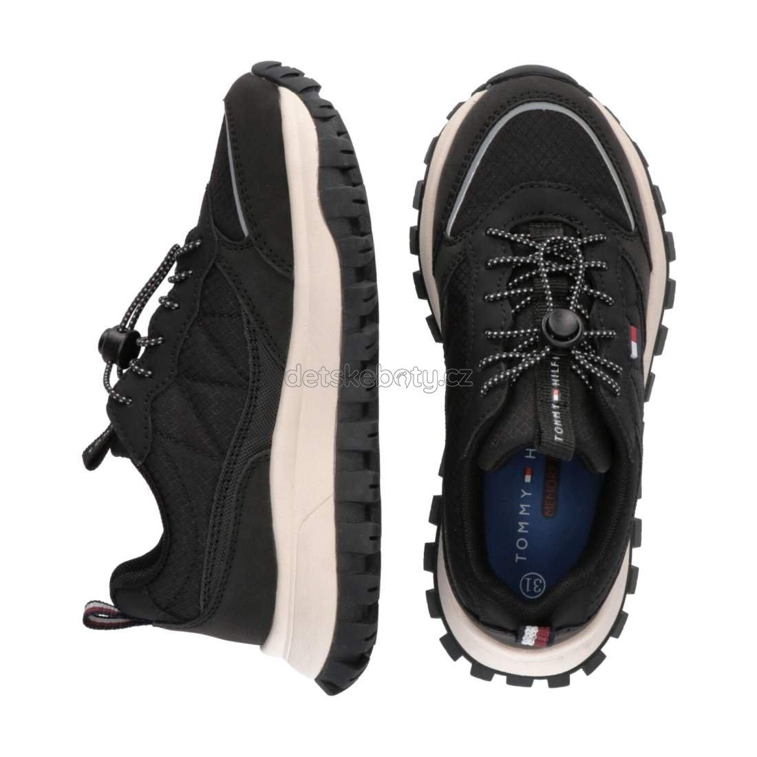 Dětské celoroční boty Tommy Hilfiger T3B9-33146-1492999 Velikost: 39 (obrázek 4)