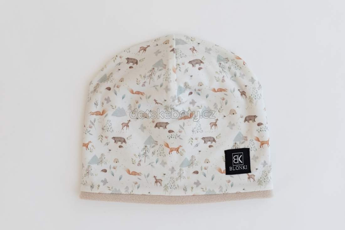 Zimní čepice Blonki lesní zvěř Velikost: 45-47
