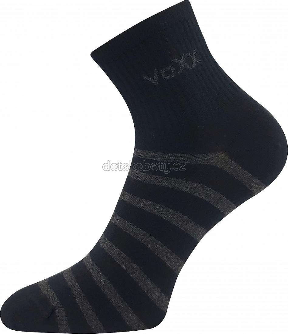 Ponožky VoXX Boxana pruhy černá