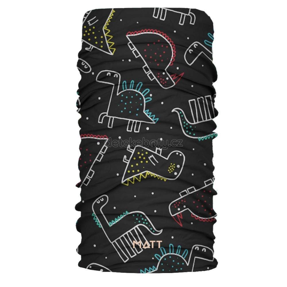 Matt Kids Scarf Coolmax Eco dino