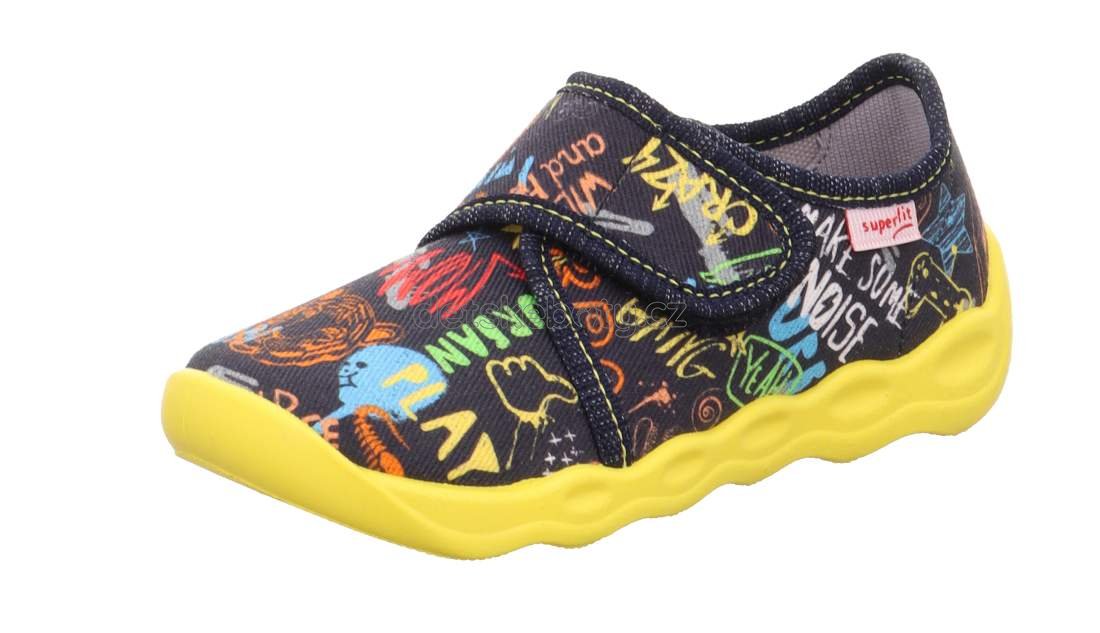 Domácí obuv Superfit 1-006273-8010 Velikost: 28