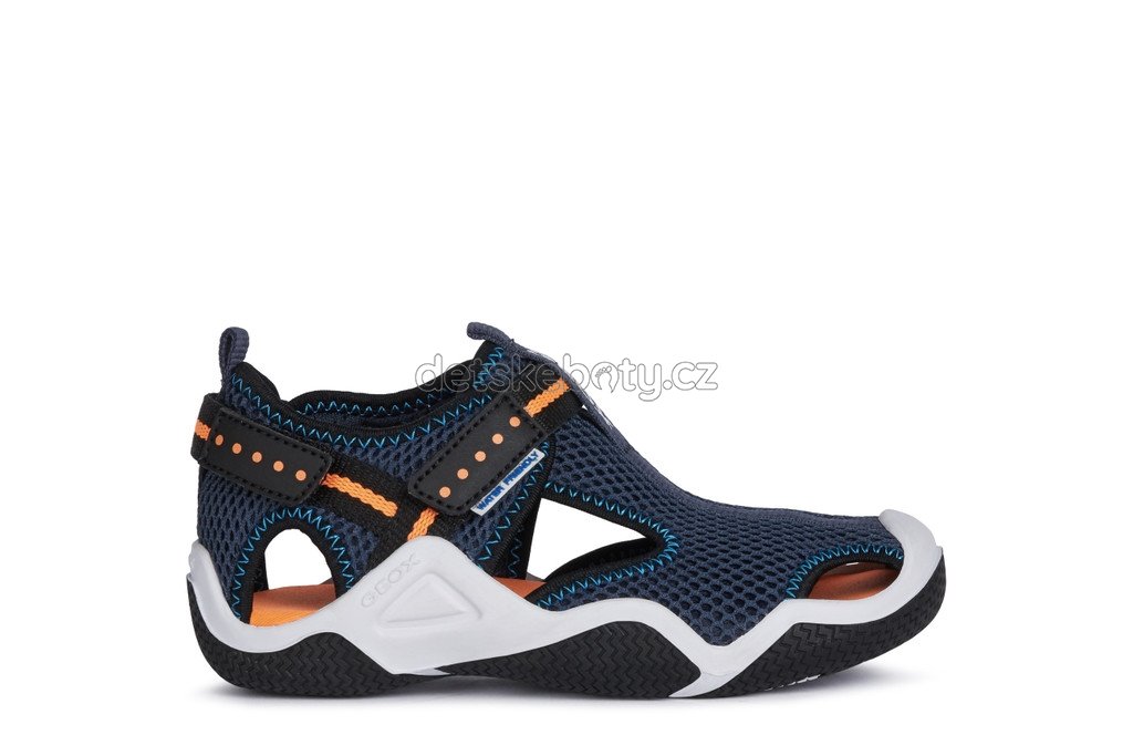 Dětské celoroční boty Geox J1530A 00014 C4074 Velikost: 37 (obrázek 4)