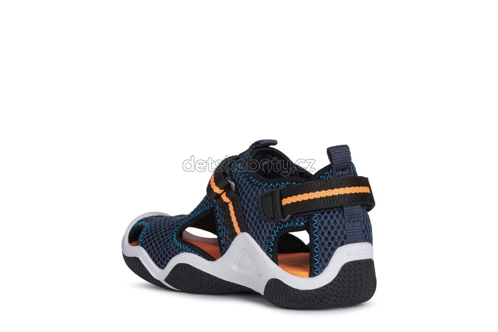 Dětské celoroční boty Geox J1530A 00014 C4074 Velikost: 37 (obrázek 6)