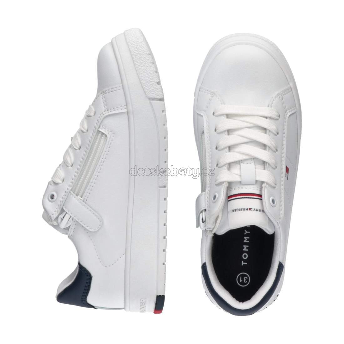 Dětské celoroční boty Tommy Hilfiger T3X9-33357-1355X336 Velikost: 40 (obrázek 4)