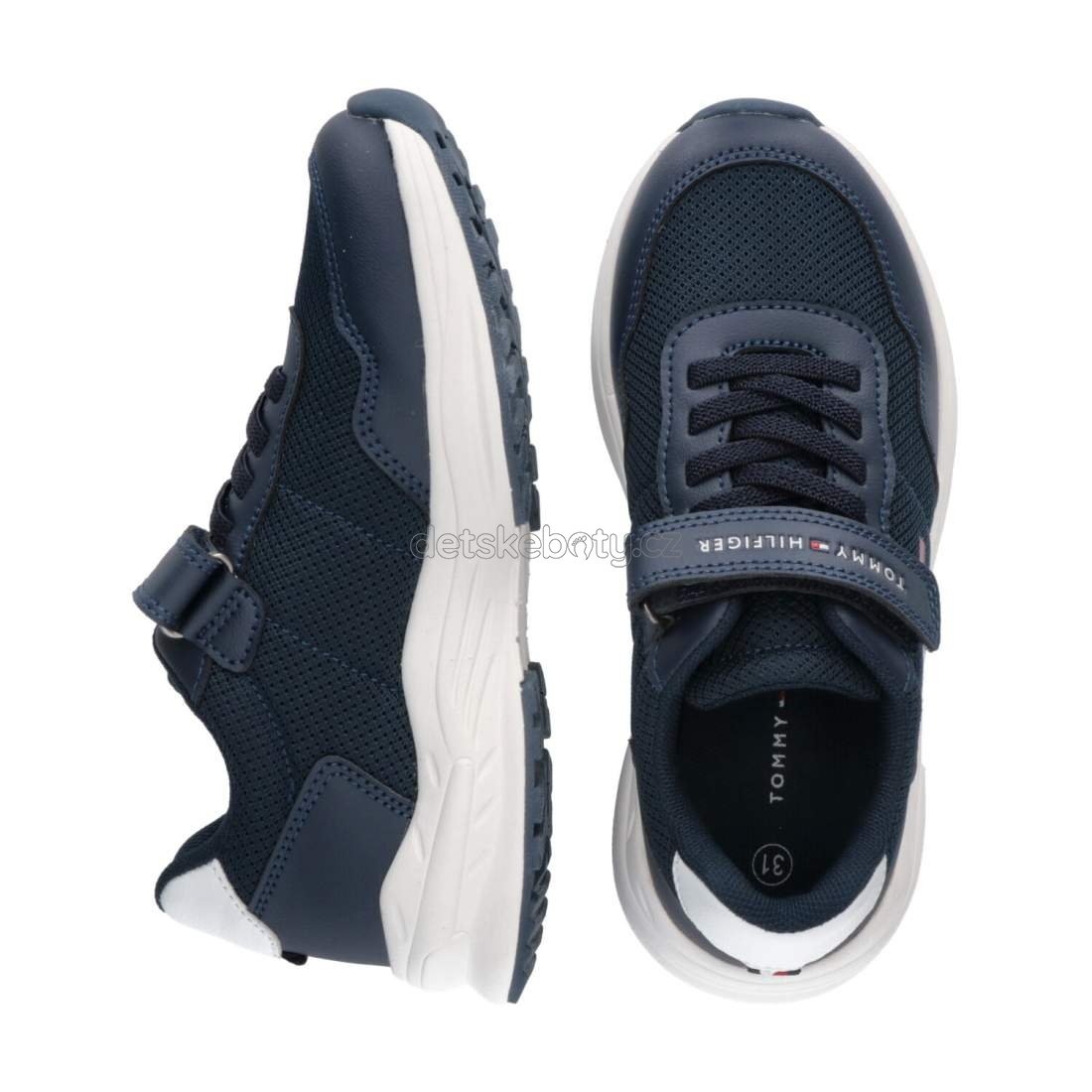 Dětské celoroční boty Tommy Hilfiger T3X9-33390-1697800 Velikost: 37 (obrázek 4)