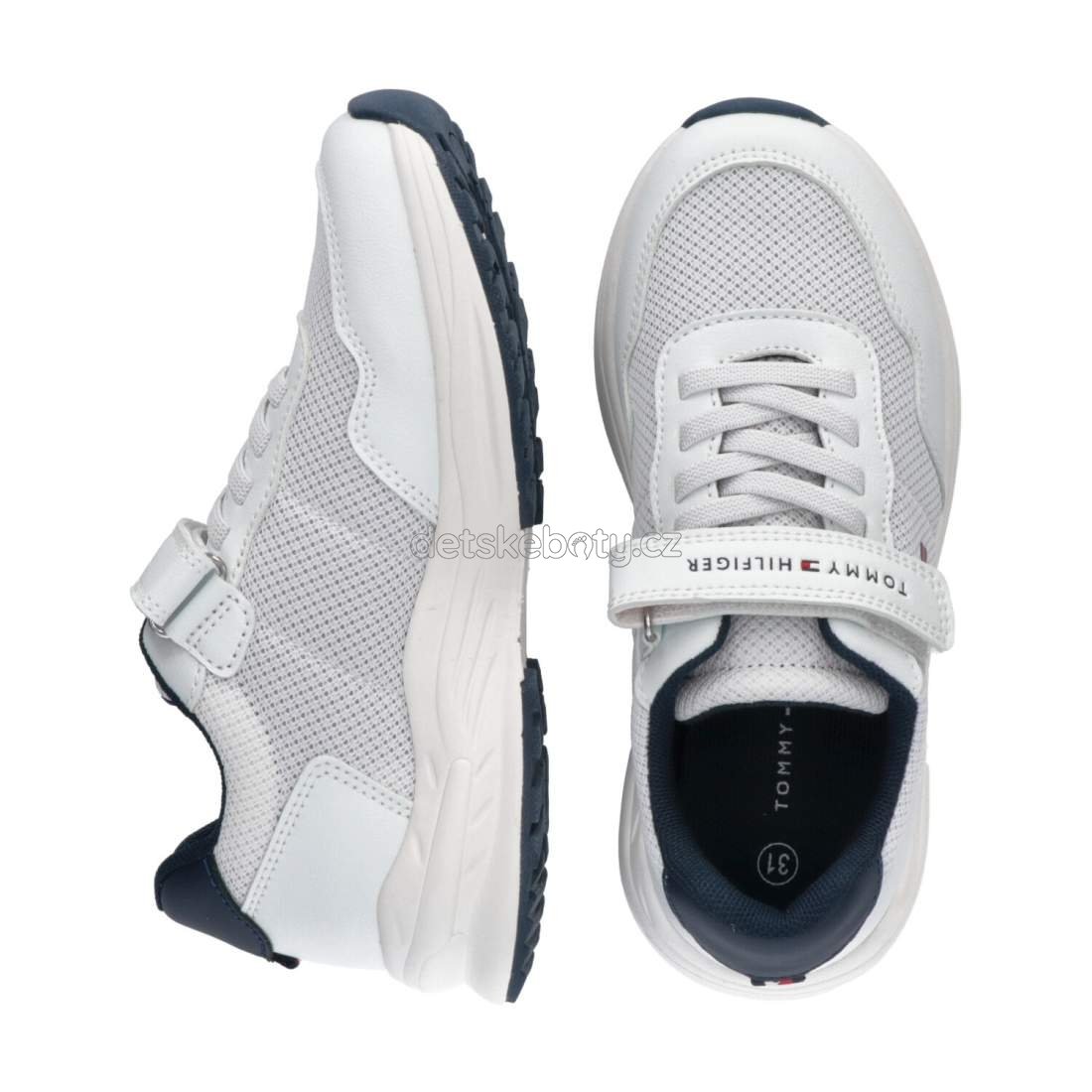 Dětské celoroční boty Tommy Hilfiger T3X9-33390-1697100 Velikost: 40 (obrázek 4)