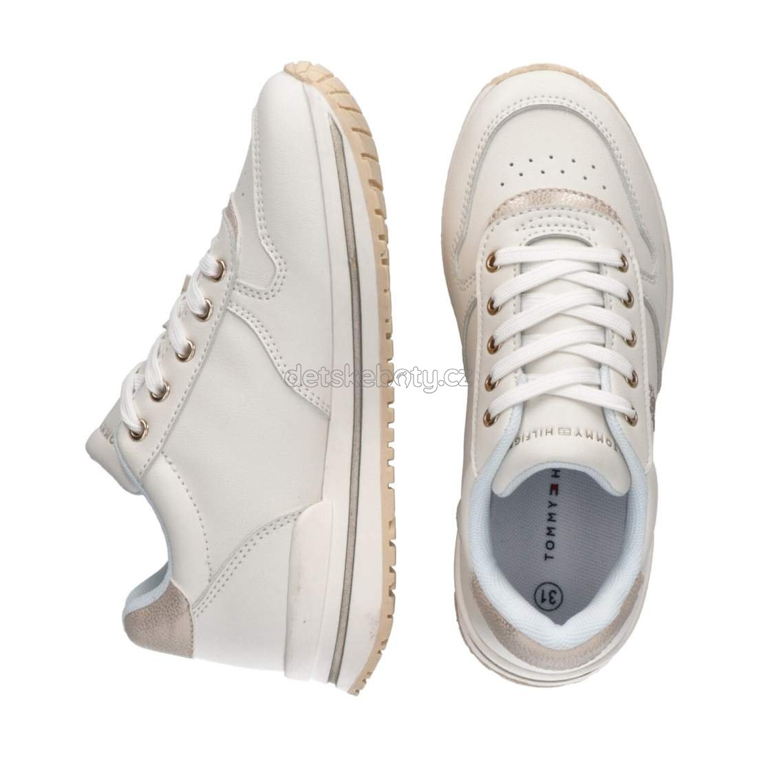 Dětské celoroční boty Tommy Hilfiger T3A9-33228-1355X048 Velikost: 37 (obrázek 4)