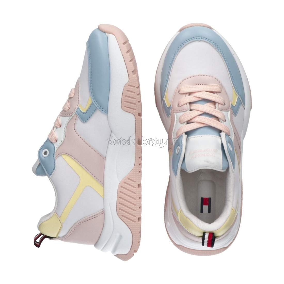 Dětské celoroční boty Tommy Hilfiger T3A9-33221-1695Y913 Velikost: 38 (obrázek 4)