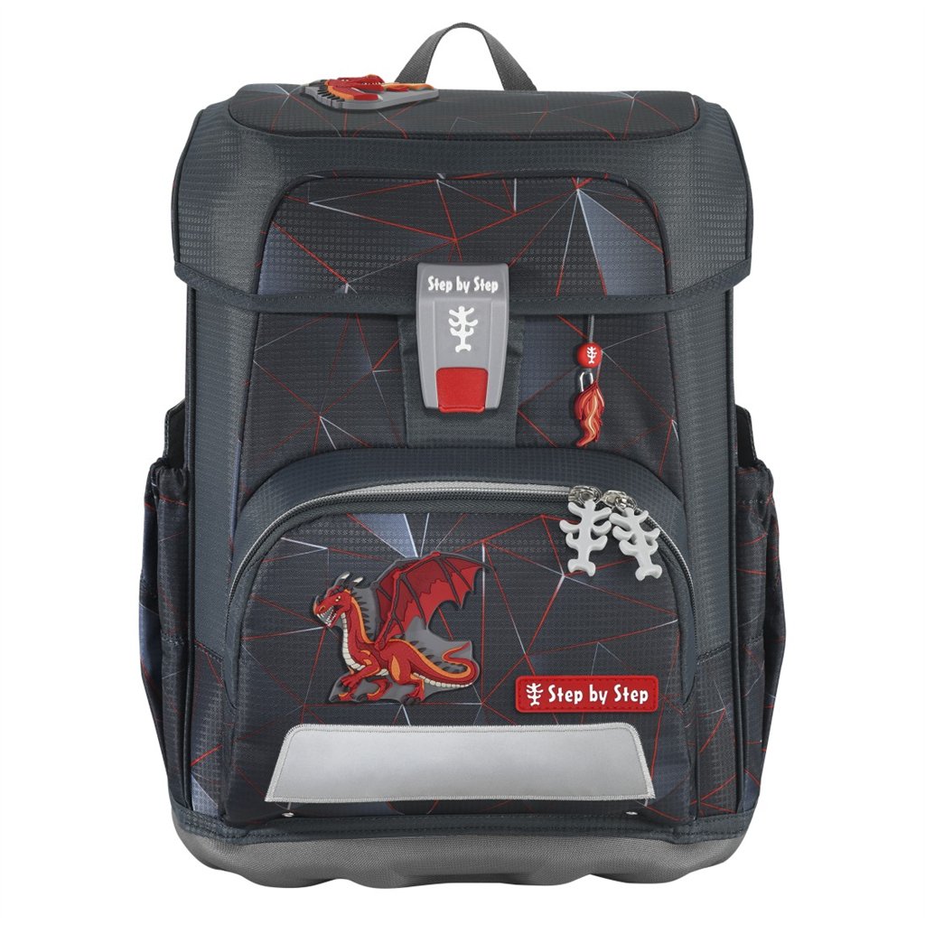 Školní aktovka CLOUD pro prvňáčky - 5dílný set, Step by Step Dragon Drako, certifikát AGR (obrázek 16)