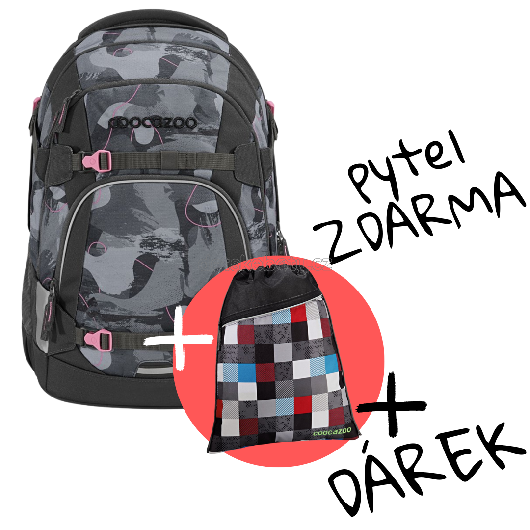 Školní batoh coocazoo MATE, Bubble Brush, certifikát AGR