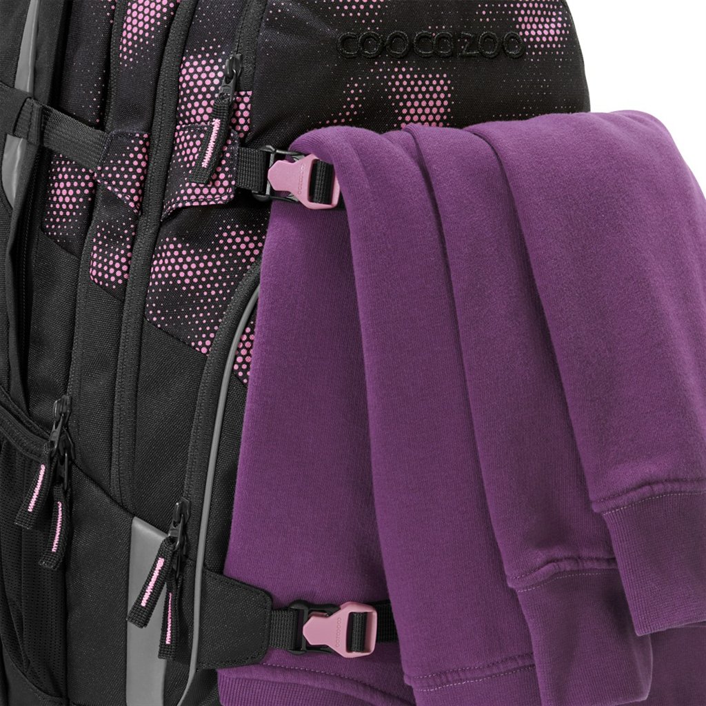 Školní batoh coocazoo PORTER, Pink Illusion, certifikát AGR (obrázek 5)