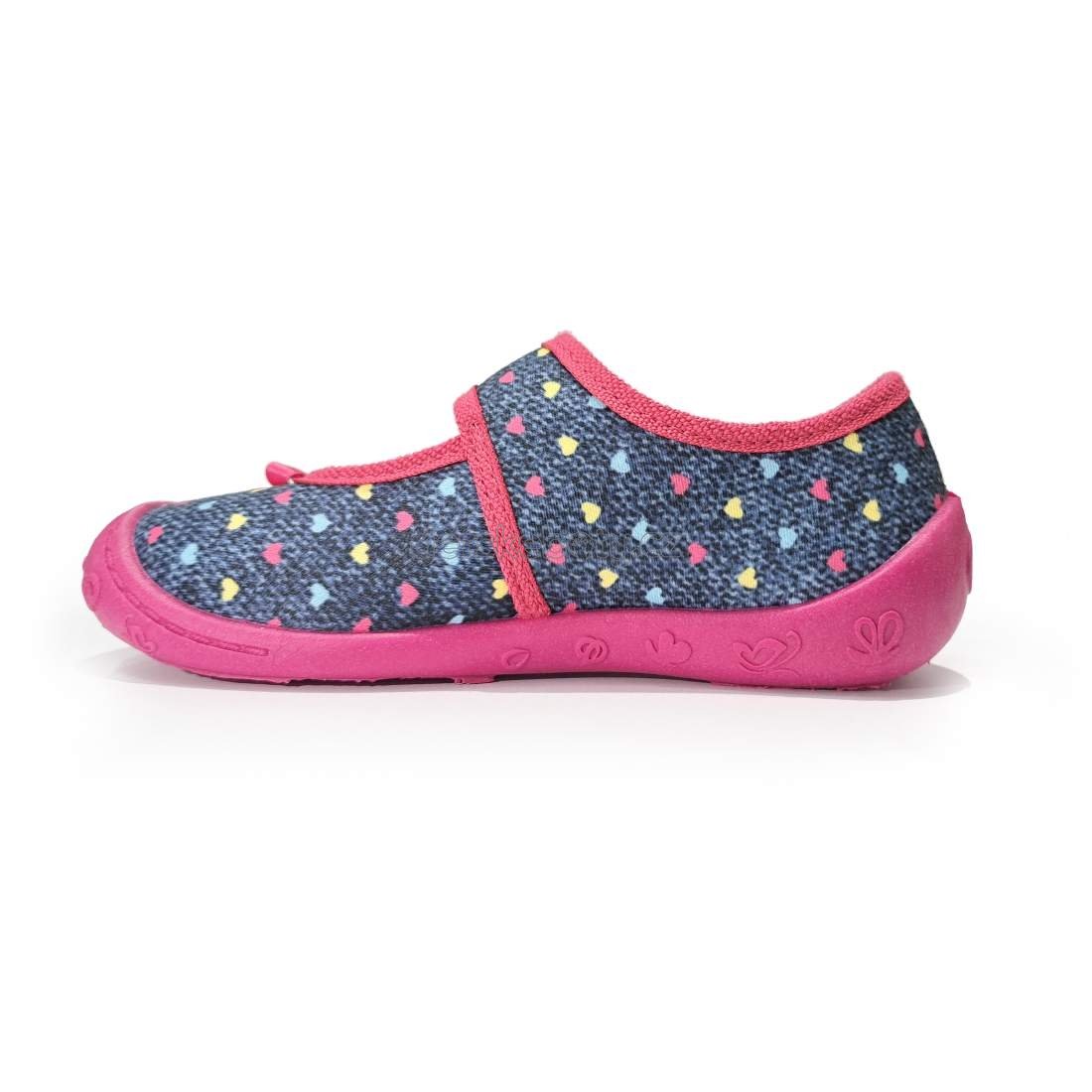 Domácí obuv Anatomic Flexible Hearts pink Velikost: 27