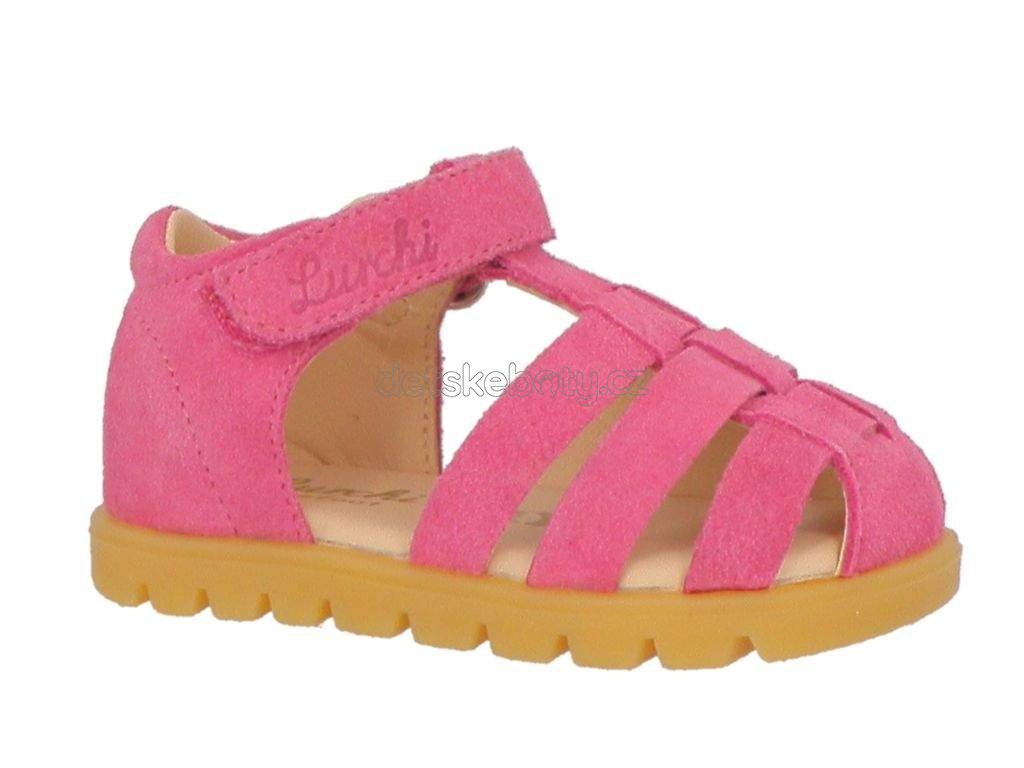 Dětské sandály Lurchi 74L4133001 fuxia Velikost: 24