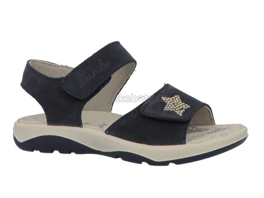 Dětské sandály Lurchi 74L2003007 navy Velikost: 33